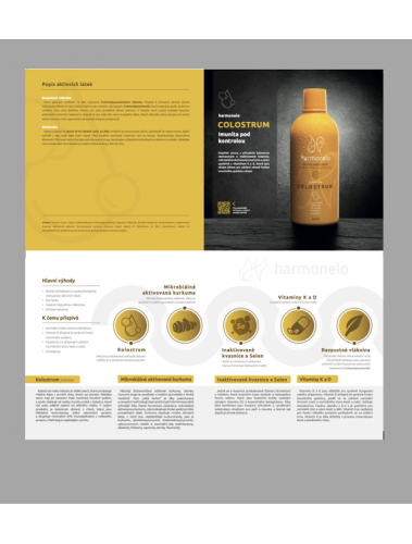 EN Harmonelo Colostrum Product Leaflet (English)